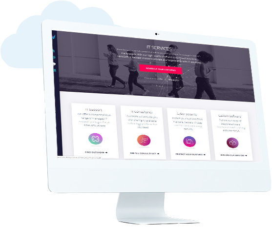 it company website template wordpress